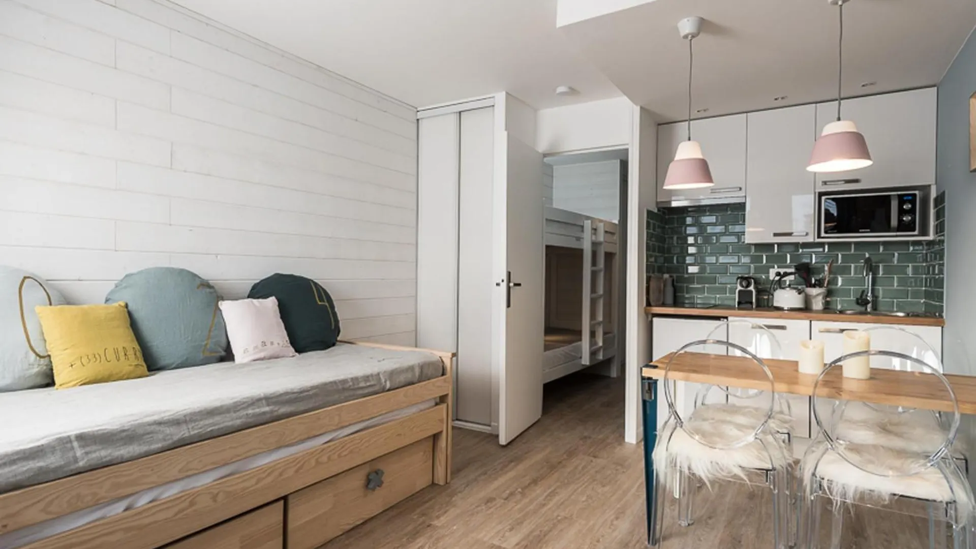 Apartment Studio Renove Pour 4 Personnes, Proche Pistes Et Commerces, Balcon, Wifi, Animaux Acceptes - Fr-1-502-388 Tignes