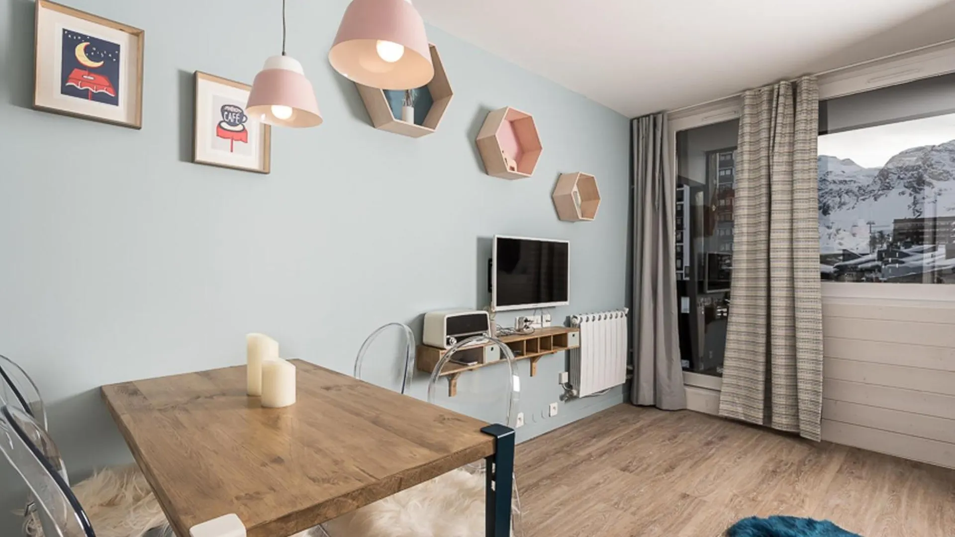 Studio Renove Pour 4 Personnes, Proche Pistes Et Commerces, Balcon, Wifi, Animaux Acceptes - Fr-1-502-388 Tignes 0*,